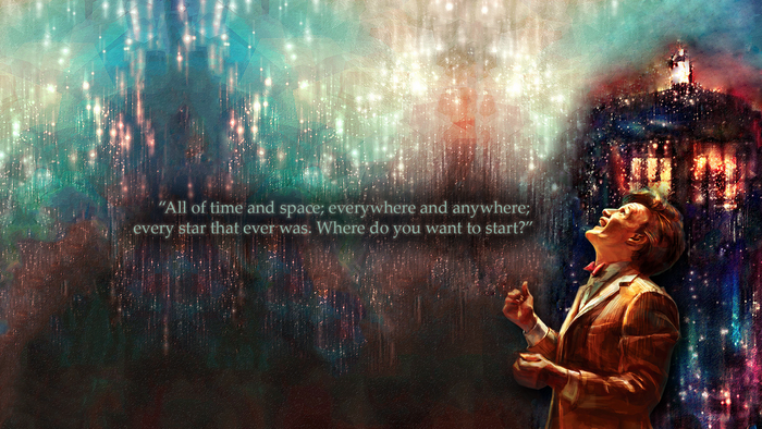 The Eleventh Doctor from Doctor Who