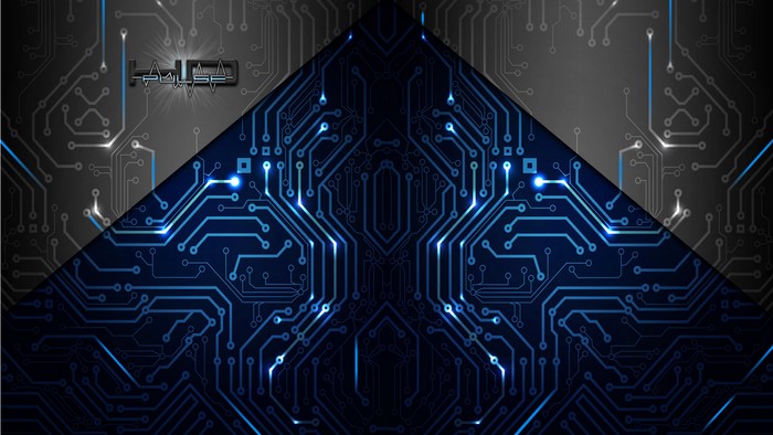 Pulse HD Circuit Board Art
