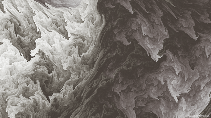 Abstract Grey Swirls