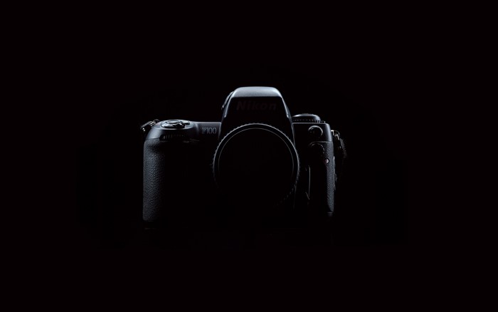 Nikon F100 camera