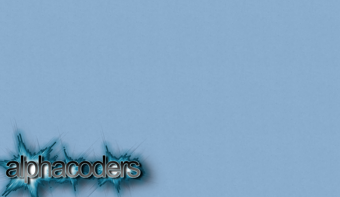 Alphacoders logo with abstract light effects