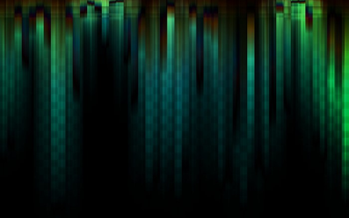 Abstract green and black vertical lines