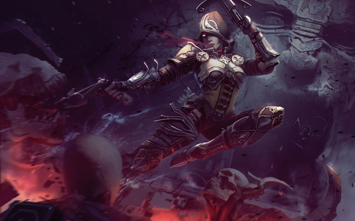 Demon Hunter from Diablo III