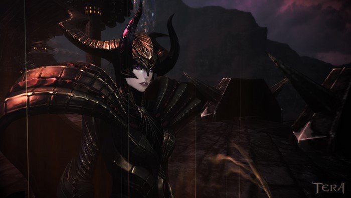 A female character from Tera