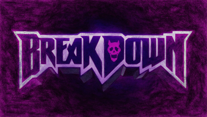 Breakdown logo from JoJo's Bizarre Adventure