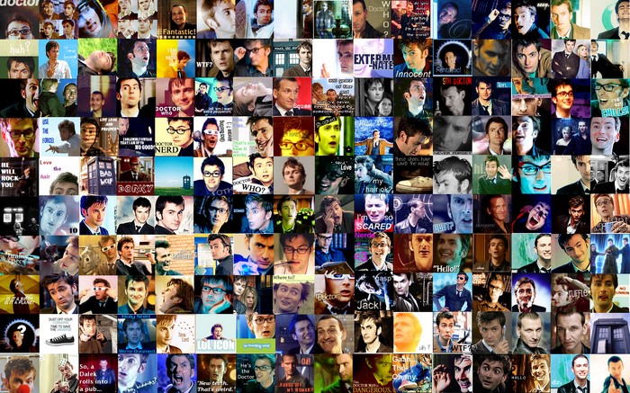 Doctor Who Collage