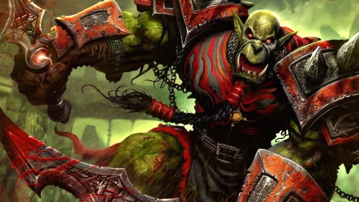 Orc Warrior from Warcraft