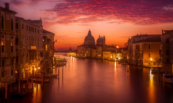 Grand Canal at Sunset, Venice