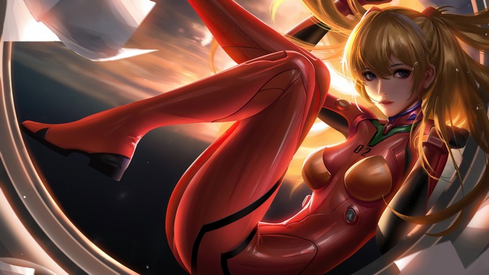 Asuka, Evangelion, 4K