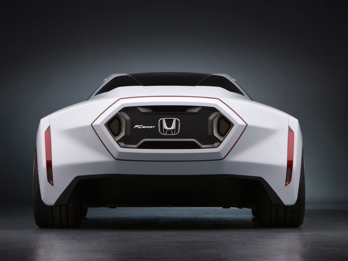 Honda FC Sport concept car rear view