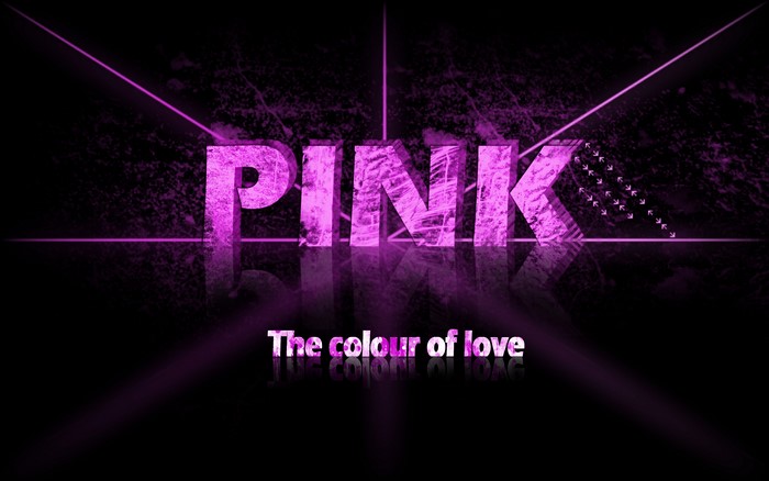 Pink the colour of love