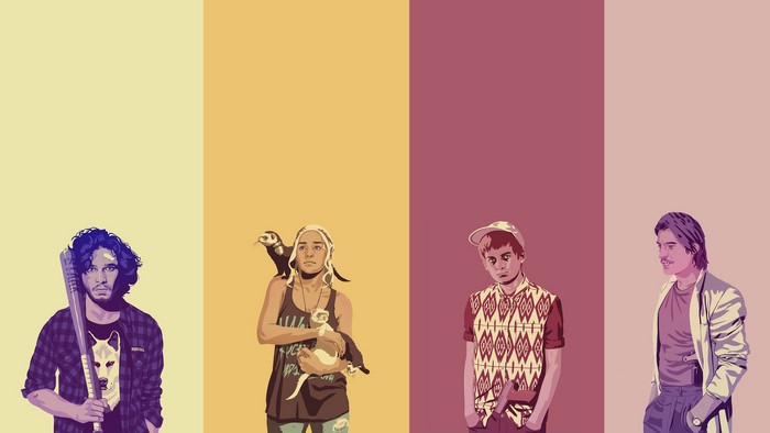 Jon Snow, Daenerys Targaryen, and other characters