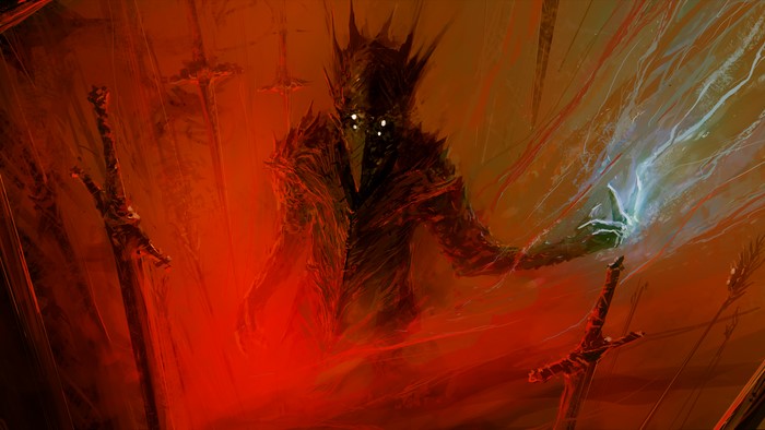 Karnaki with swords and magic