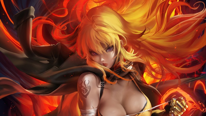 Yang Xiao Long from RWBY 4K