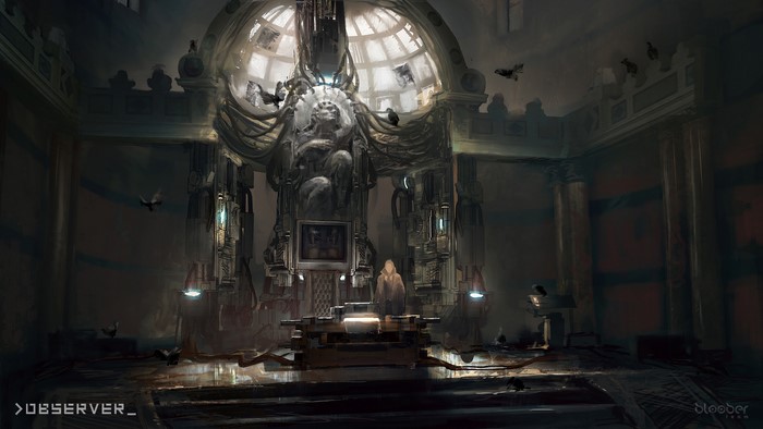 >observer_ video game concept art