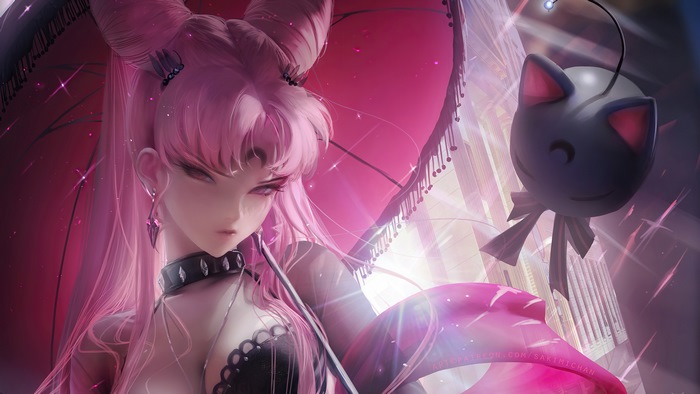Sailor Moon, Black Lady, 4K