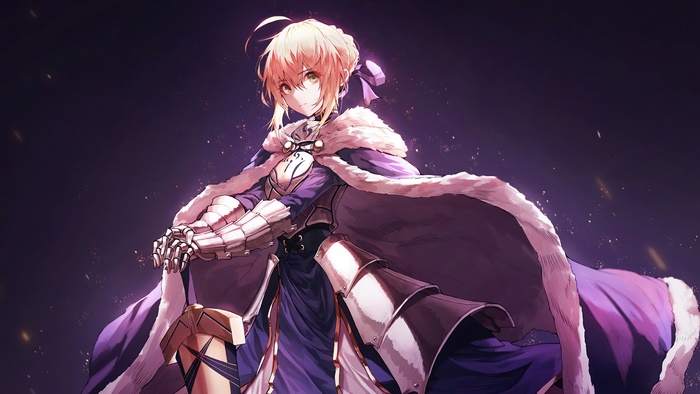 Saber from Fate/Stay Night 4K
