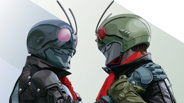 Kamen Rider 1 and Kamen Rider 2