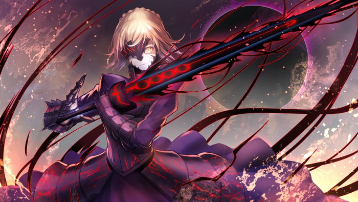 Saber, Alter, Artoria Pendragon, Fate/Grand Order, 4K