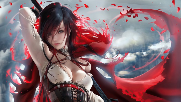 Ruby Rose from RWBY 4K