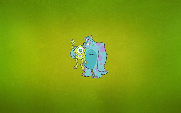 Mike and Sulley from Monsters University