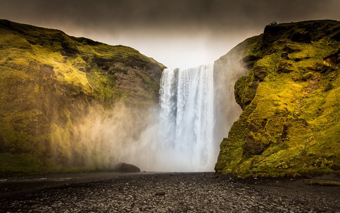 Skogafoss Waterfall in Iceland