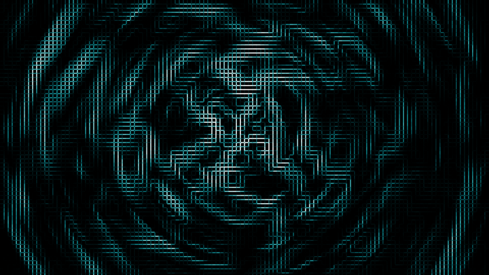 Abstract digital circuit board pattern