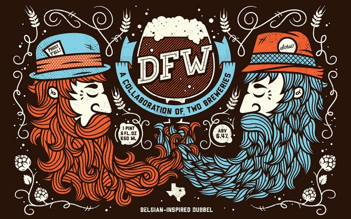 DFW Belgian-Inspired Dubbel Beer Collaboration