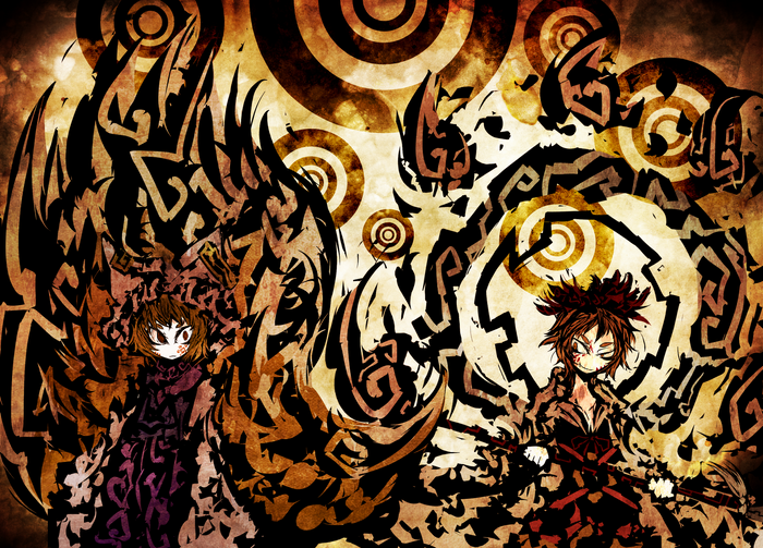 Ran Yakumo and Shou Toramaru