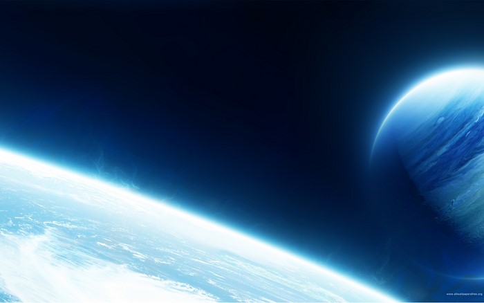 Sci Fi Planets in Deep Space