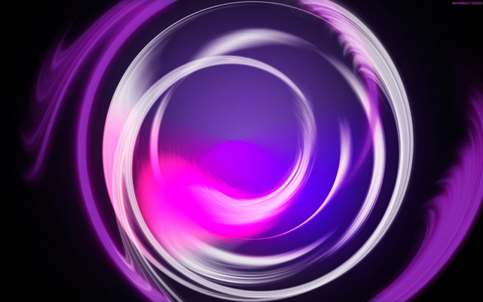 Abstract Purple Swirls