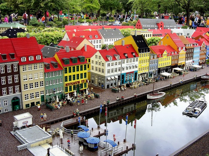 Lego Nyhavn, Copenhagen, Denmark