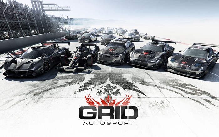 GRID Autosport racing cars on track