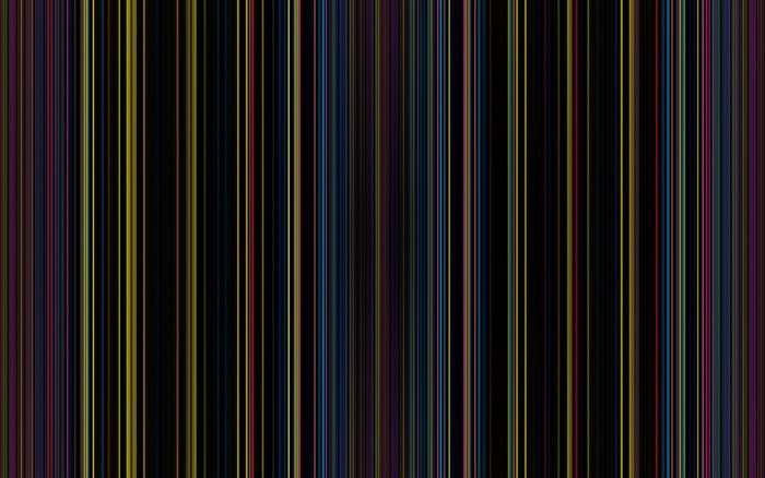 Abstract vertical lines of various colors