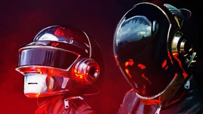 Daft Punk robots
