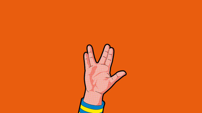 Star Trek: The Original Series Vulcan Salute