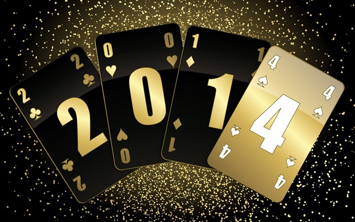 2014 New Year Playing Cards