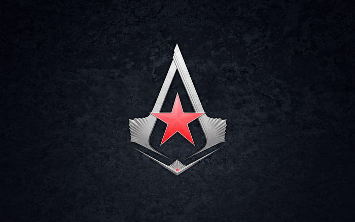 Assassin's Creed logo with red star