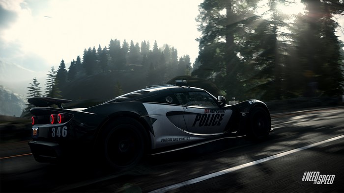 Hennessey Venom GT Police Car in Need for Speed