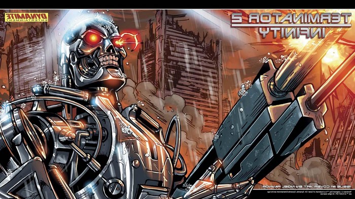 Terminator 5 Infinity Comic Cover