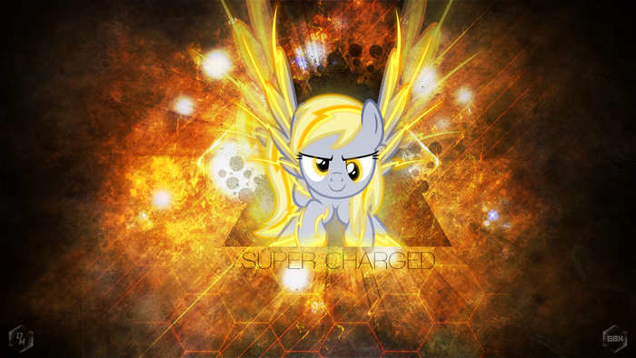 Derpy Hooves Super Charged My Little Pony