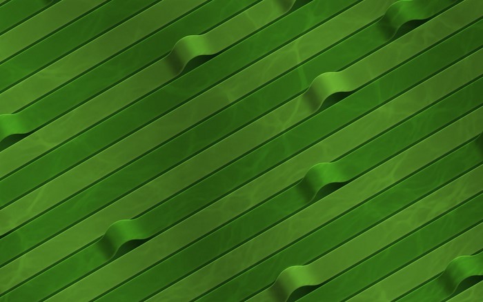 Green diagonal stripes with wavy texture
