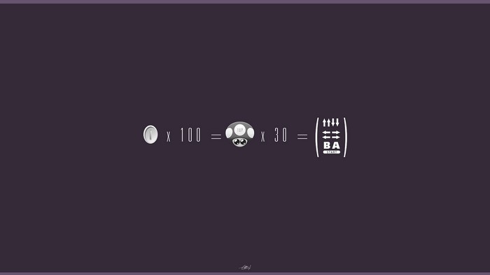 Mario and Contra inspired equation