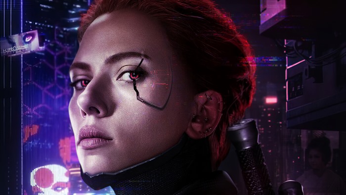 Black Widow from Marvel Cinematic Universe 4K