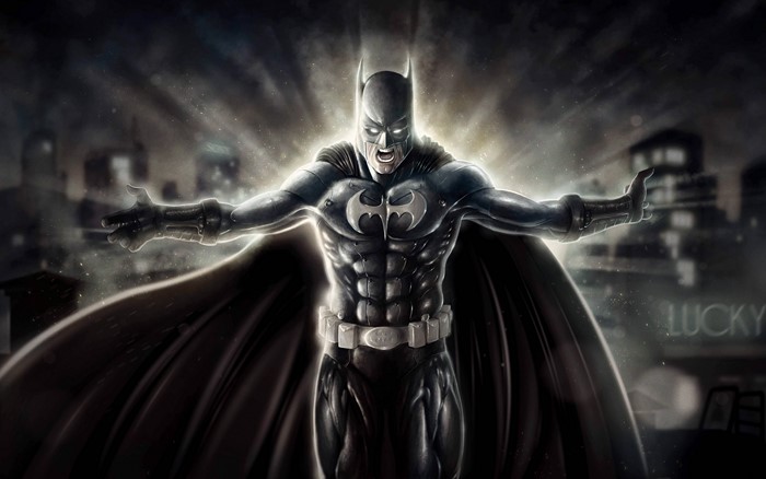 Batman in Gotham City