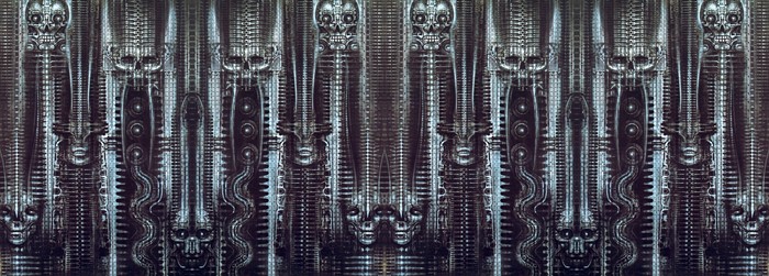 Dark and Creepy Biomechanical Art