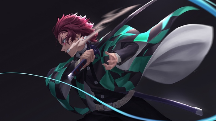 Tanjiro, Kimetsu no Yaiba, 4K