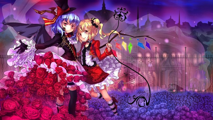 Flandre Scarlet and Remilia Scarlet from Touhou Project