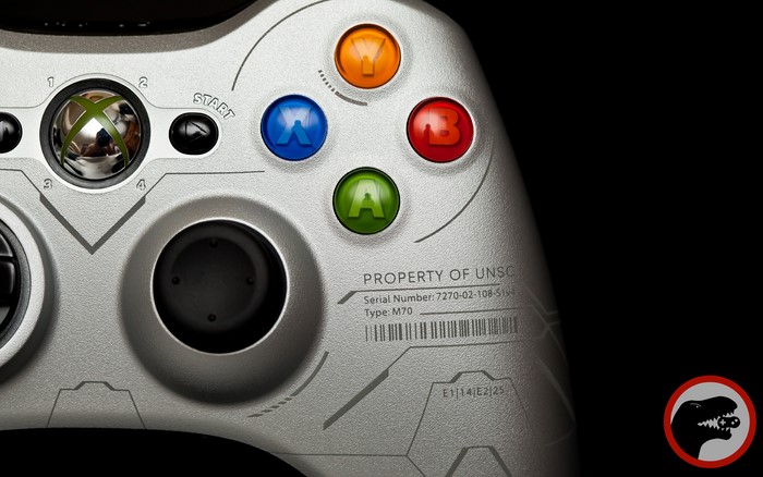 Halo Xbox 360 Controller