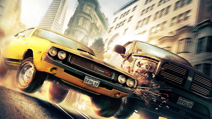 Dodge Challenger and Dodge Ram from Driver: San Francisco